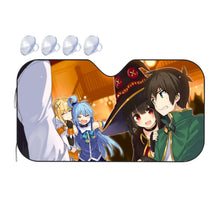Load image into Gallery viewer, Anime KonoSuba - God’s blessing on this wonderful world!! Car Sunshade