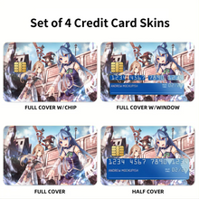 Load image into Gallery viewer, Anime KonoSuba - God’s blessing on this wonderful world!! Credit Card Skins (4-in-1 Pack)