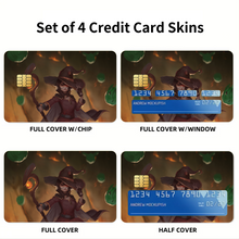Load image into Gallery viewer, Anime KonoSuba - God’s blessing on this wonderful world!! Credit Card Skins (4-in-1 Pack)