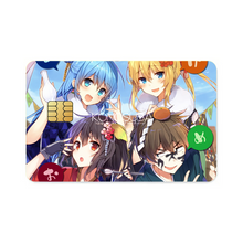 Load image into Gallery viewer, Anime KonoSuba - God’s blessing on this wonderful world!! Credit Card Skins (4-in-1 Pack)
