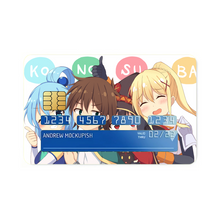 Load image into Gallery viewer, Anime KonoSuba - God’s blessing on this wonderful world!! Credit Card Skins (4-in-1 Pack)