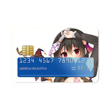 Load image into Gallery viewer, Anime KonoSuba - God’s blessing on this wonderful world!! Credit Card Skins (4-in-1 Pack)