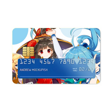 Load image into Gallery viewer, Anime KonoSuba - God’s blessing on this wonderful world!! Credit Card Skins (4-in-1 Pack)