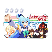 Load image into Gallery viewer, Anime KonoSuba - God’s blessing on this wonderful world!!r Car Sunshade