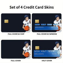 Load image into Gallery viewer, Anime Kuroko's Basketball Credit Card Skins (4-in-1 Pack)