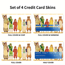 Load image into Gallery viewer, Anime Kuroko's Basketball Credit Card Skins (4-in-1 Pack)