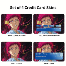 Load image into Gallery viewer, Anime Kuroko's Basketball Credit Card Skins (4-in-1 Pack)