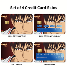Load image into Gallery viewer, Anime Kuroko's Basketball Credit Card Skins (4-in-1 Pack)