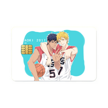 Load image into Gallery viewer, Anime Kuroko's Basketball Credit Card Skins (4-in-1 Pack)