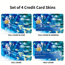 Load image into Gallery viewer, Anime Kuroko's Basketballr Credit Card Skins (4-in-1 Pack)
