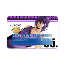 Load image into Gallery viewer, Anime Kuroko's Basketballr Credit Card Skins (4-in-1 Pack)