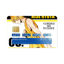 Load image into Gallery viewer, Anime Kuroko's Basketballr Credit Card Skins (4-in-1 Pack)