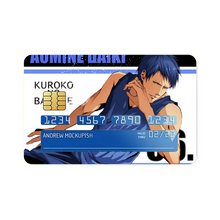 Load image into Gallery viewer, Anime Kuroko's Basketballr Credit Card Skins (4-in-1 Pack)