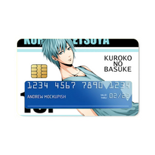 Load image into Gallery viewer, Anime Kuroko's Basketballr Credit Card Skins (4-in-1 Pack)