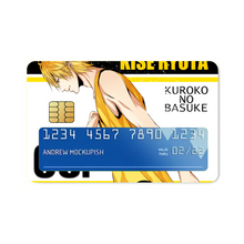 Load image into Gallery viewer, Anime Kuroko's Basketballr Credit Card Skins (4-in-1 Pack)