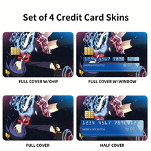 Load image into Gallery viewer, Anime Love, Chuni Credit Card Skins (4-in-1 Pack)