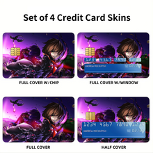 Load image into Gallery viewer, Anime Love, Chuni Credit Card Skins (4-in-1 Pack)