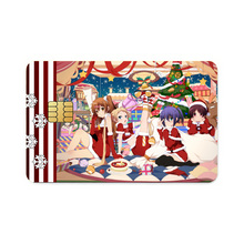 Load image into Gallery viewer, Anime Love, Chuni Credit Card Skins (4-in-1 Pack)