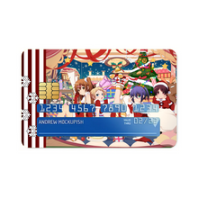 Load image into Gallery viewer, Anime Love, Chuni Credit Card Skins (4-in-1 Pack)