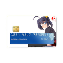 Load image into Gallery viewer, Anime Love, Chuni Credit Card Skins (4-in-1 Pack)