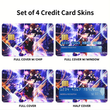 Load image into Gallery viewer, Anime Love, Chunibyo & Other Delusions Credit Card Skins (4-in-1 Pack)