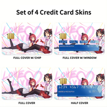 Load image into Gallery viewer, Anime Love Live! Credit Card Skins (4-in-1 Pack)