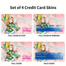 Load image into Gallery viewer, Anime Love Live! Credit Card Skins (4-in-1 Pack)