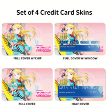 Load image into Gallery viewer, Anime Love Live! Credit Card Skins (4-in-1 Pack)