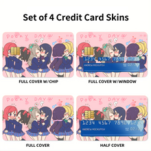 Load image into Gallery viewer, Anime Love Live! Credit Card Skins (4-in-1 Pack)