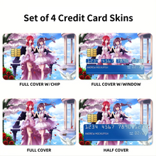 Load image into Gallery viewer, Anime Love Live! Credit Card Skins (4-in-1 Pack)