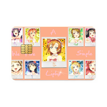 Load image into Gallery viewer, Anime Love Live! Credit Card Skins (4-in-1 Pack)