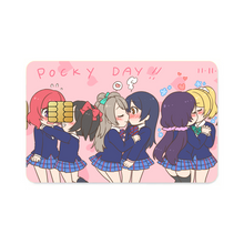 Load image into Gallery viewer, Anime Love Live! Credit Card Skins (4-in-1 Pack)