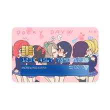 Load image into Gallery viewer, Anime Love Live! Credit Card Skins (4-in-1 Pack)
