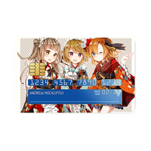 Load image into Gallery viewer, Anime Love Live! Credit Card Skins (4-in-1 Pack)