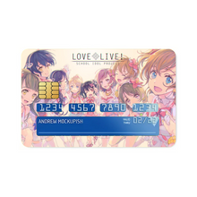 Load image into Gallery viewer, Anime Love Live! Credit Card Skins (4-in-1 Pack)