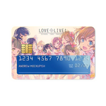 Load image into Gallery viewer, Anime Love Live! Credit Card Skins (4-in-1 Pack)
