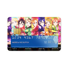 Load image into Gallery viewer, Anime Love Live! Credit Card Skins (4-in-1 Pack)