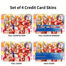 Load image into Gallery viewer, Anime Love Live!r Credit Card Skins (4-in-1 Pack)