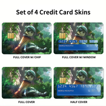 Load image into Gallery viewer, Anime Made In A Credit Card Skins (4-in-1 Pack)
