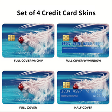 Load image into Gallery viewer, Anime Made In A Credit Card Skins (4-in-1 Pack)