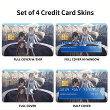 Load image into Gallery viewer, Anime Made In A Credit Card Skins (4-in-1 Pack)