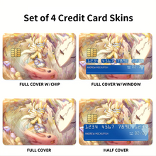 Load image into Gallery viewer, Anime Made In A Credit Card Skins (4-in-1 Pack)
