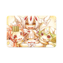 Load image into Gallery viewer, Anime Made In A Credit Card Skins (4-in-1 Pack)