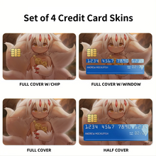 Load image into Gallery viewer, Anime Made In Abyss Credit Card Skins (4-in-1 Pack)