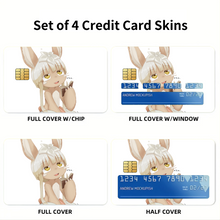 Load image into Gallery viewer, Anime Made In Abyss Credit Card Skins (4-in-1 Pack)