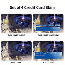 Load image into Gallery viewer, Anime Made In Abyss Credit Card Skins (4-in-1 Pack)