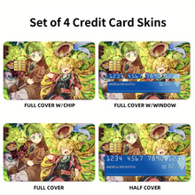 Load image into Gallery viewer, Anime Made In Abyss Credit Card Skins (4-in-1 Pack)