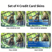Load image into Gallery viewer, Anime Made In Abyss Credit Card Skins (4-in-1 Pack)