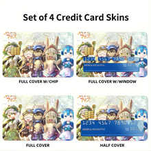 Load image into Gallery viewer, Anime Made In Abyss Credit Card Skins (4-in-1 Pack)