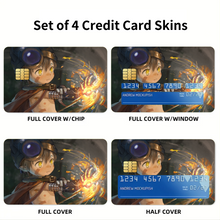 Load image into Gallery viewer, Anime Made In Abyss Credit Card Skins (4-in-1 Pack)